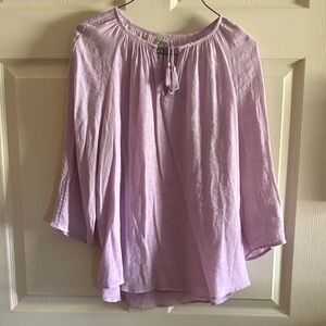 Como Vintage Light Purple Blouse